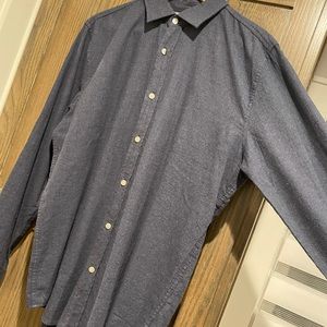 Cotton classic fit button down shirt